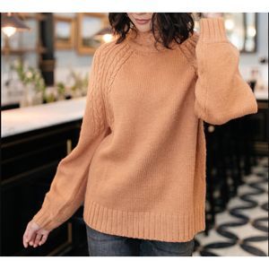 EUC loveriche Your Favorite Knit Sweater in Carrot XL